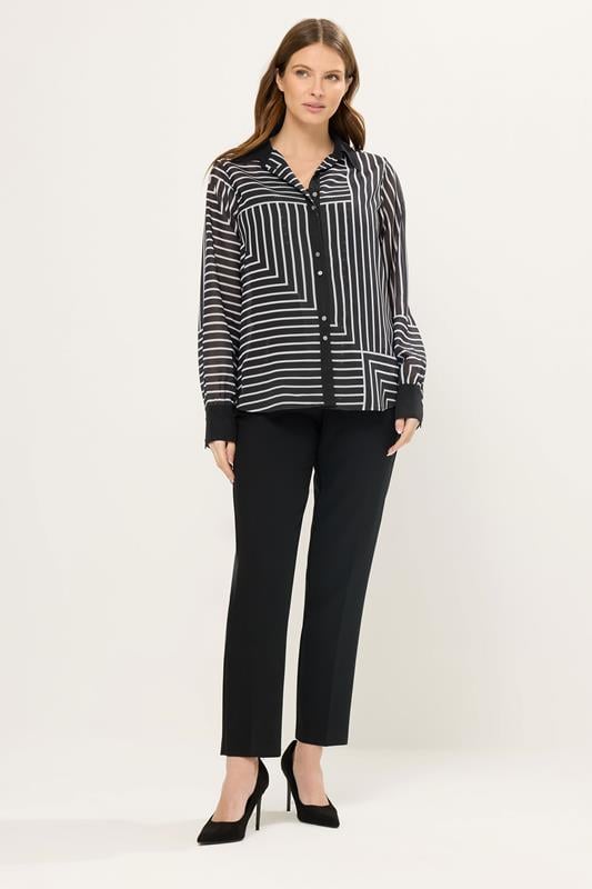 STAR Black Abstract Stripe Shirt | StarByJM 2