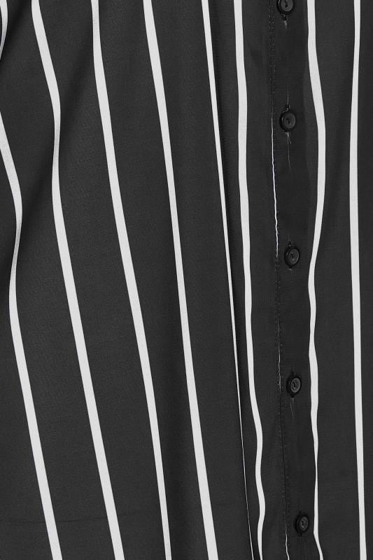 M&Co Black Stripe Long Sleeve Shirt | M&Co 5