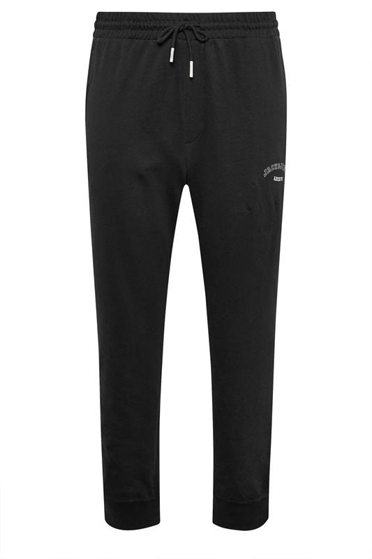 JACK & JONES Big & Tall Black Joggers | BadRhino 2