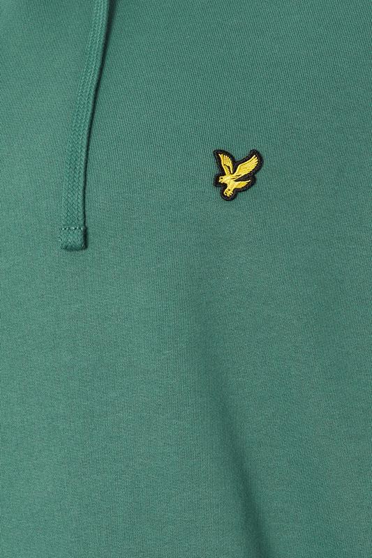LYLE & SCOTT Big & Tall Everglade Green Hoodie | BadRhino 5