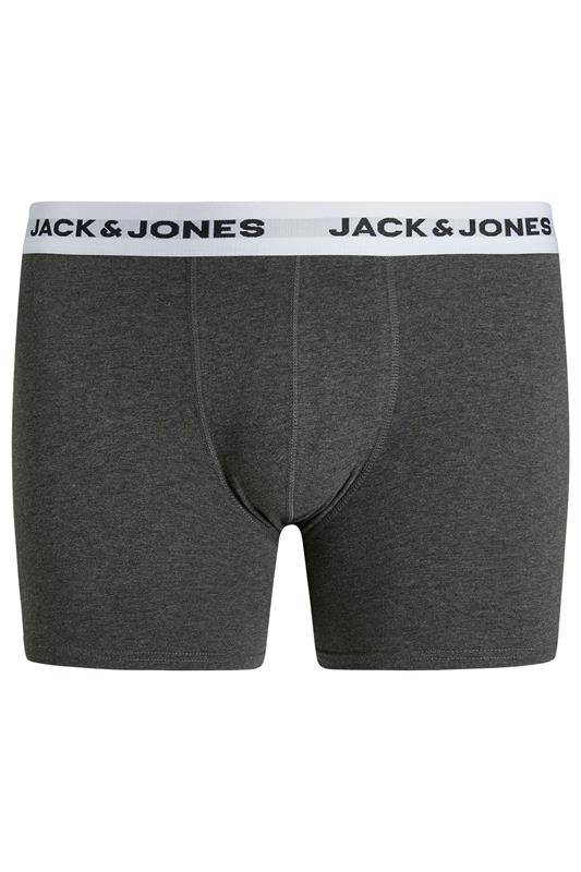 JACK & JONES Big & Tall 5 PACK Green & Black Boxers | BadRhino 8