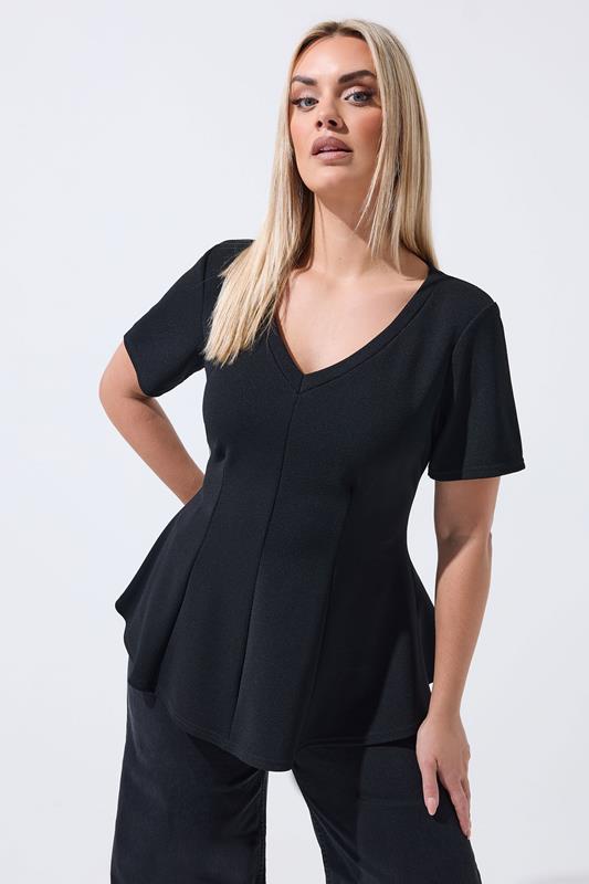 LIMITED COLLECTION Curve Black Corset Top
