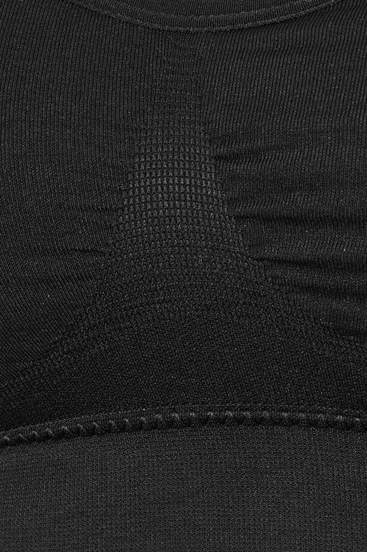 YOURS Plus Size Black Seamless Bra | Yours Clothing 7