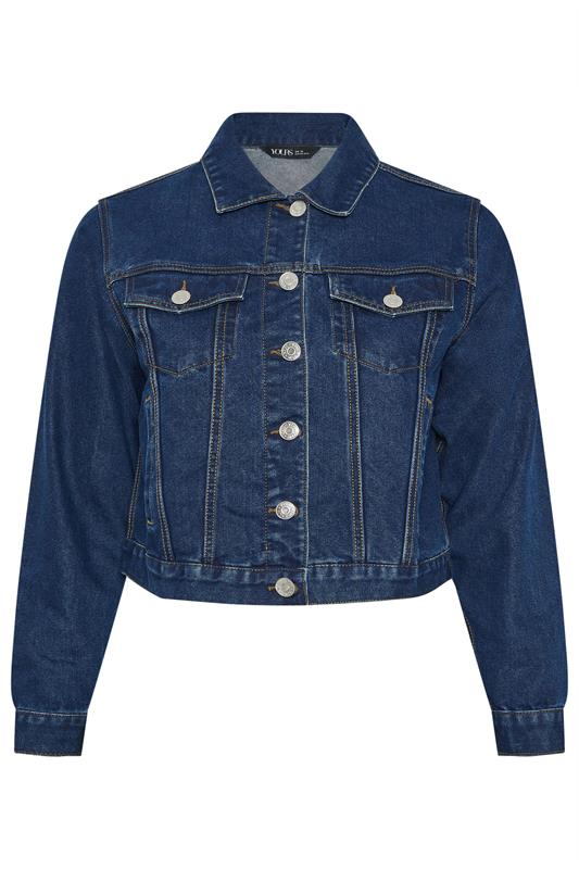 YOURS Plus Size Indigo Blue Denim Jacket | Yours Clothing 6