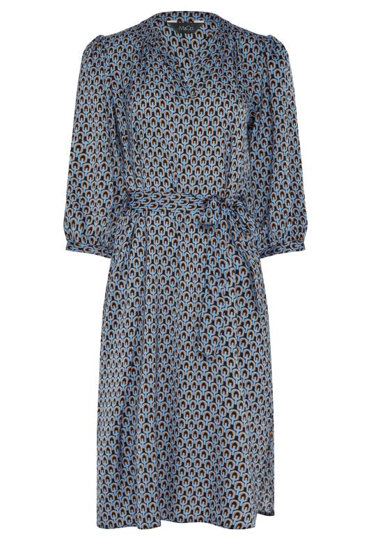 M&Co Blue Geometric Print Tunic Dress | M&Co 6