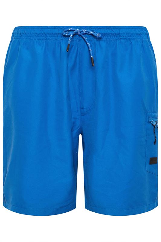 BadRhino Big & Tall Blue Cargo Swim Shorts | BadRhino 7