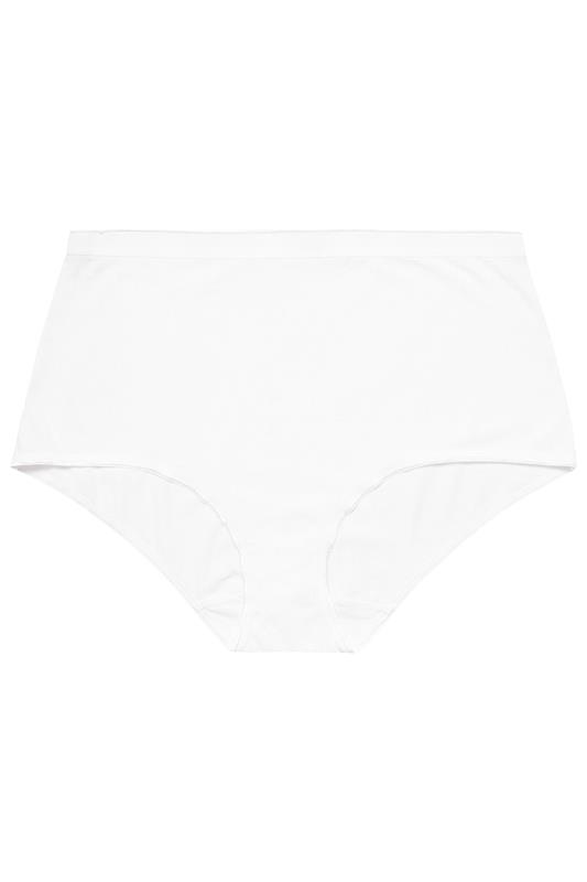 YOURSET 5 PACK Plus Size Black & White Floral Print Full Briefs | Yours Clothing 11