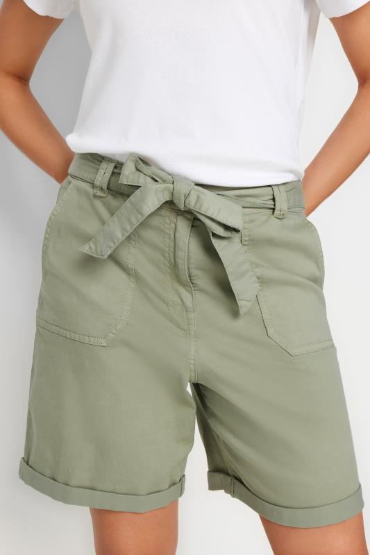 M&Co Sage Green Cargo Shorts | M&Co 5
