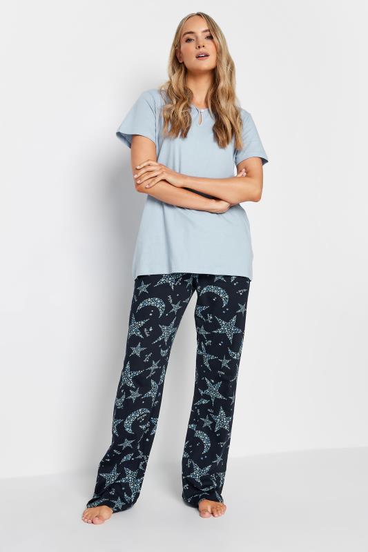 LTS Tall Blue Star Print Pyjama Set | Long Tall Sally  2