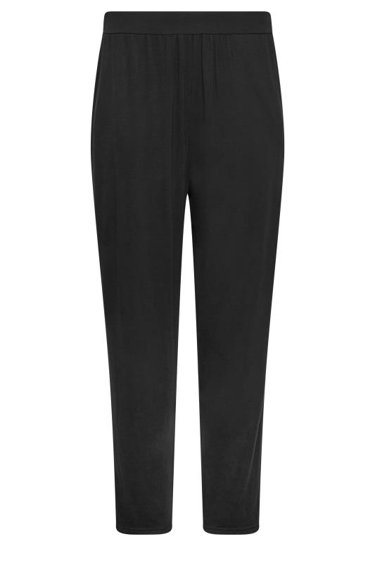 M&Co Black Soft Jersey Hareem Trousers | M&Co