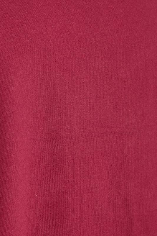 KAM Burgundy Red Plain Vest | BadRhino 4