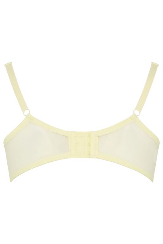 YOURSET 2 PACK Plus Size Yellow Lace T-Shirt Bras | Yours Clothing 10