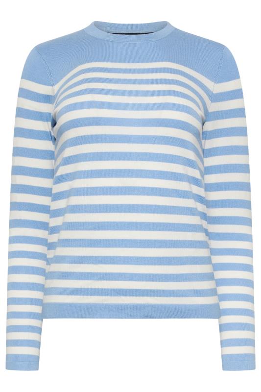 M&Co Petite Blue & White Stripe Jumper | M&Co 6