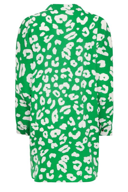 M&Co Green Leopard Print Blouse  | M&Co 7
