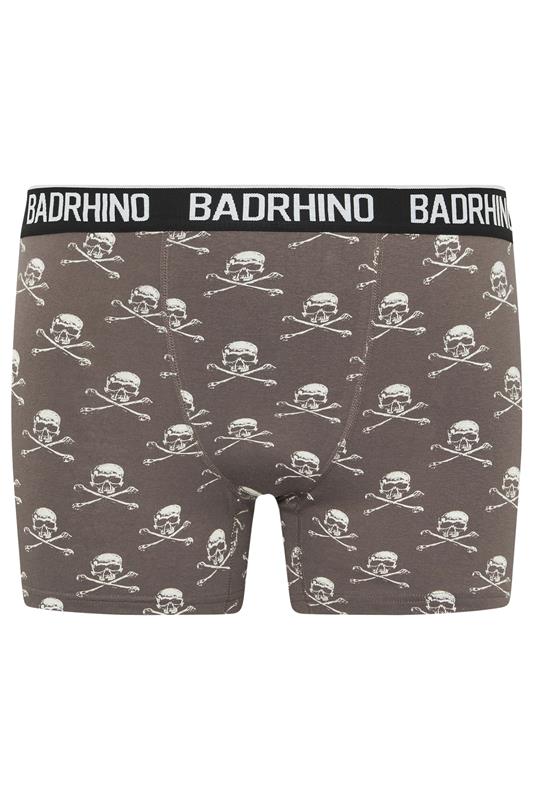 BadRhino Big & Tall 3 PACK Black Skull Boxers | BadRhino 5