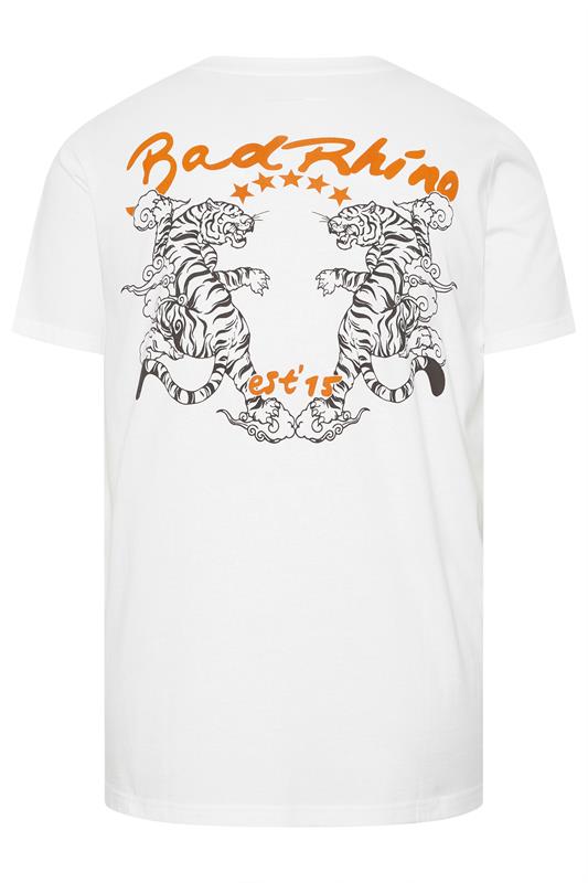 BadRhino Big & Tall White Tiger Graphic T-Shirt | BadRhino 7