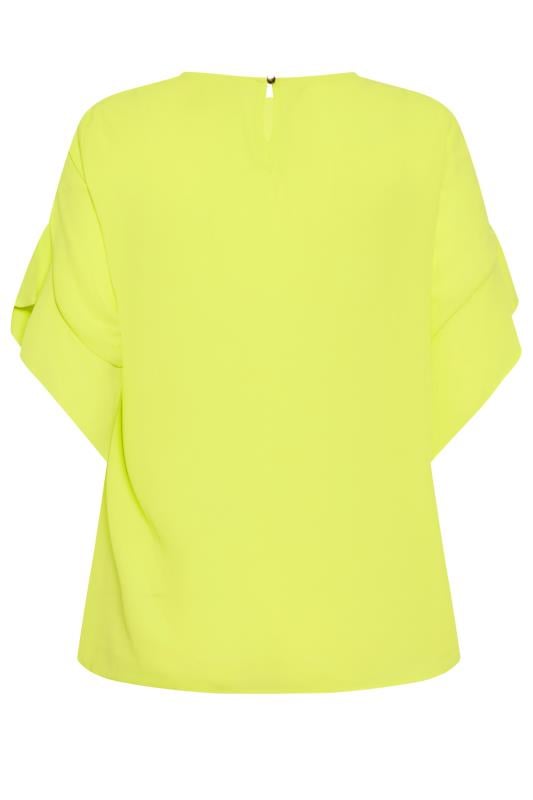 M&Co Yellow Frill Sleeve Blouse | M&Co 7