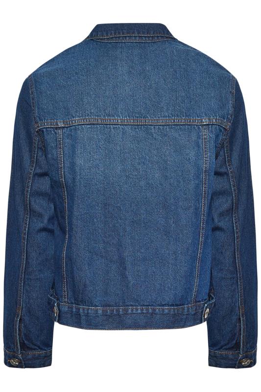 YOURS Plus Size Indigo Blue Denim Jacket | Yours Clothing 8