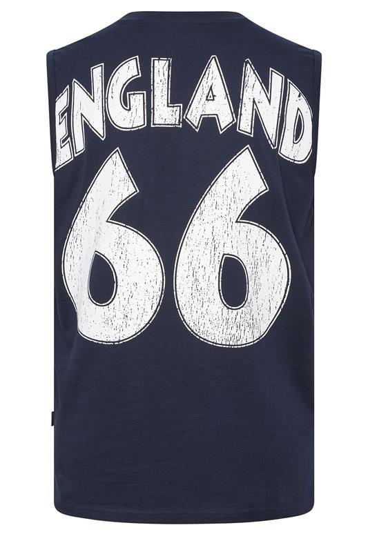 BadRhino Big & Tall Navy Blue England '66 Vest | BadRhino 7
