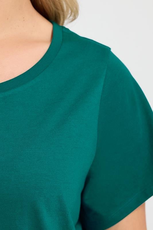 YOURS Plus Size 3 PACK Pink & Green Core T-Shirts | Yours Clothing 8