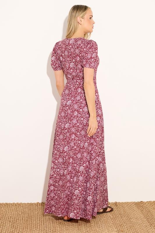 LTS Tall Women's Red Paisley Wrap Maxi Dress | Long Tall Sally 2