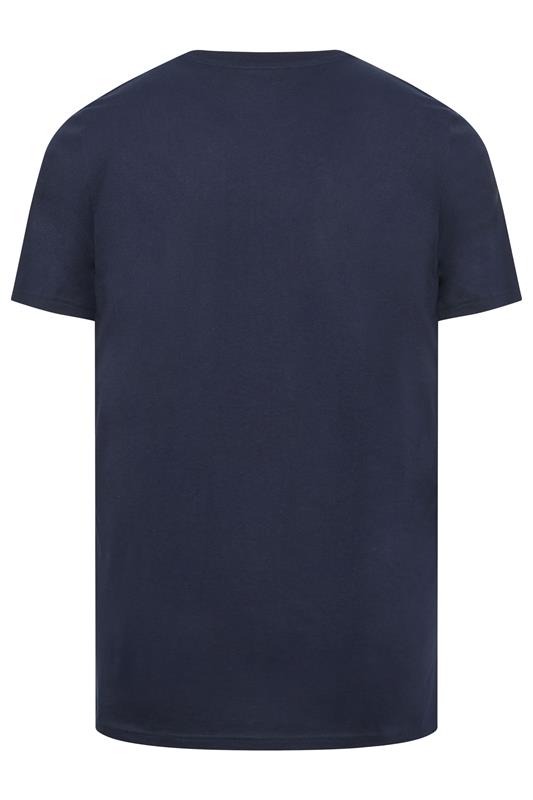 BadRhino Big & Tall Navy Blue England Crest T-Shirt | BadRhino 6