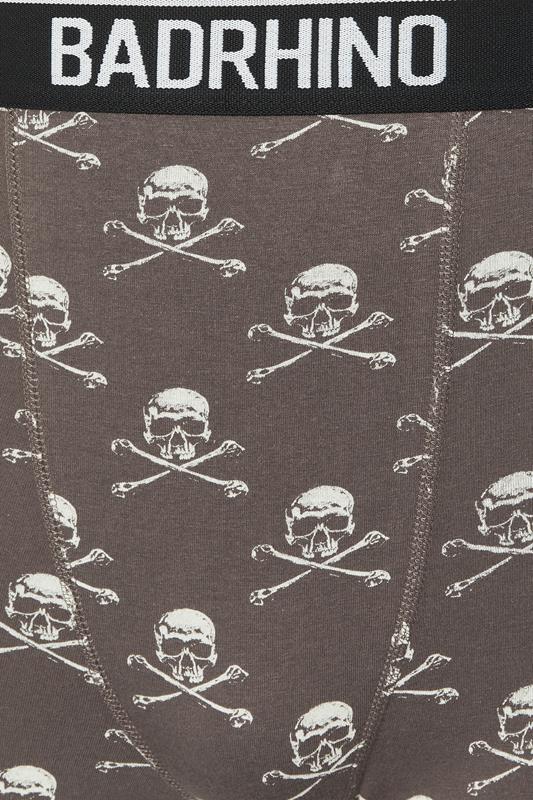 BadRhino Big & Tall 3 PACK Black Skull Boxers | BadRhino 8
