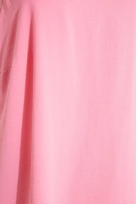 LTS Tall Women's Pink Textured Cami Top | Long Tall Sally 6