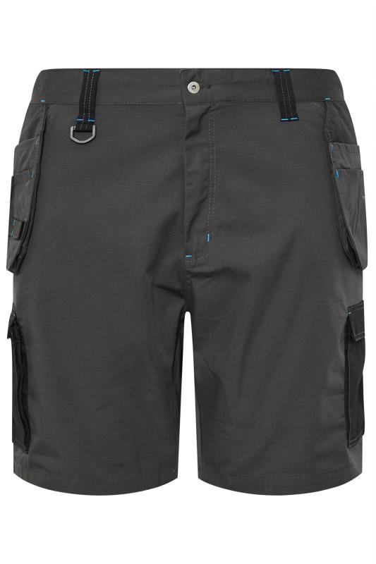 BadRhino Big & Tall Black Workwear Cargo Shorts | BadRhino 10