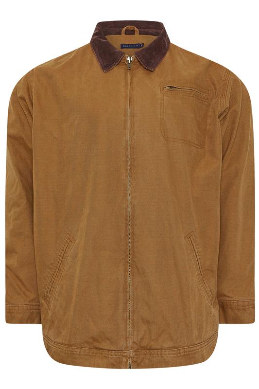 BadRhino Big & Tall Brown Canvas Worker Jacket | BadRhino 6