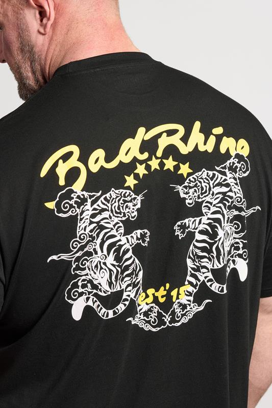 BadRhino Big & Tall Black Tiger Graphic T-Shirt | BadRhino 5