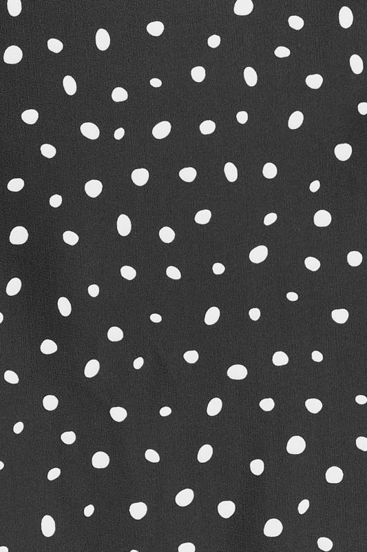 M&Co Black Dot Print A-Line Swimdress | M&Co 7