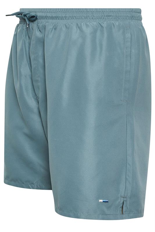 BadRhino Big & Tall Petrol Blue Swim Shorts | BadRhino 8