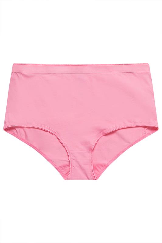 YOURSET 5 PACK Plus Size Pink Watermelon Print Full Briefs | Yours Clothing 10