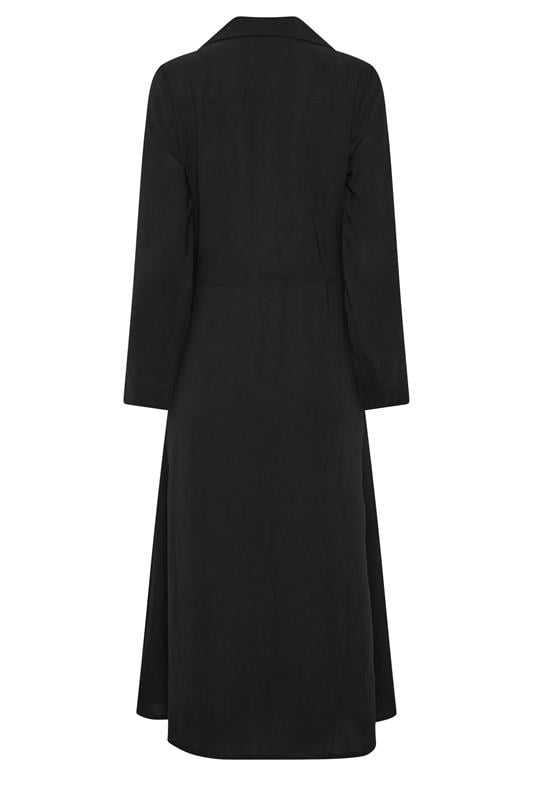 M&Co Black Long Sleeve Utility Shirt Dress | M&Co 2
