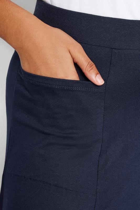 M&Co Navy Blue Pocket Maxi Skirt | M&Co 4