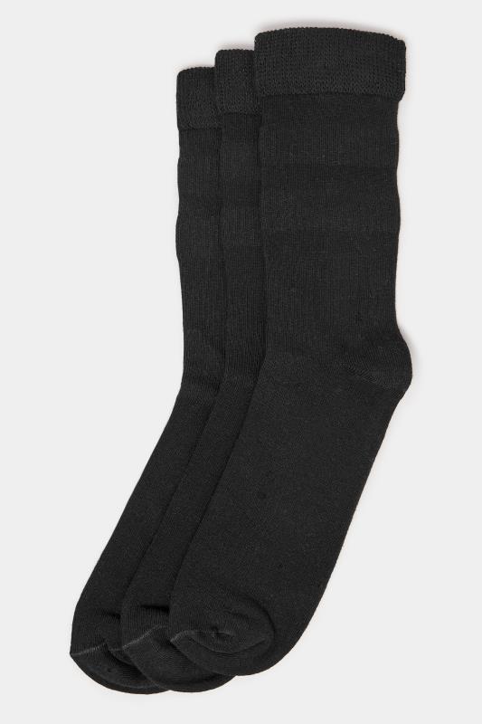 BadRhino Black 3 Pack Non Elastic Top Socks | BadRhino 2