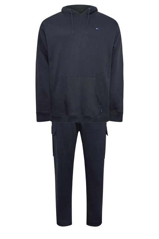 BadRhino Big & Tall Navy Blue Hoodie & Jogger Set