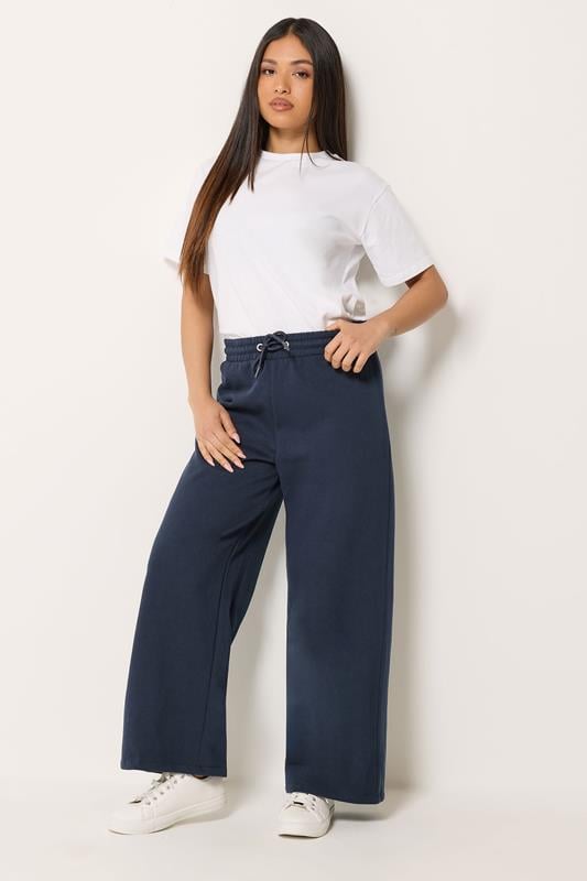 M&Co Petite 2 PACK Navy Blue Wide Leg Joggers | M&Co 4