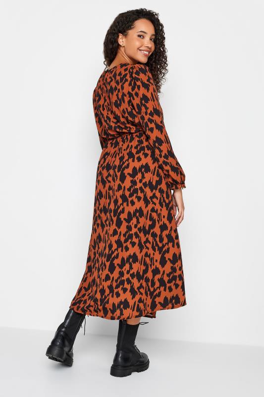 M&Co Brown Leopard Print Smock Dress | M&Co 6