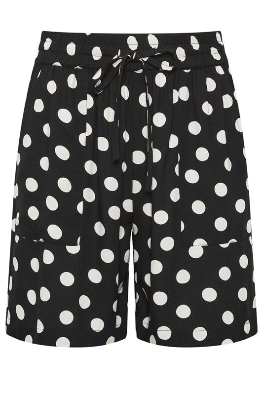 M&Co Black & White Polka Dot Shorts | M&Co 5
