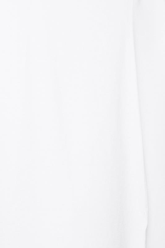 YOURS Plus Size White Short Sleeve Cardigan | Yours Clothing 4