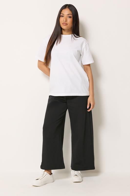 M&Co Petite 2 PACK Black Wide Leg Joggers | M&Co 4