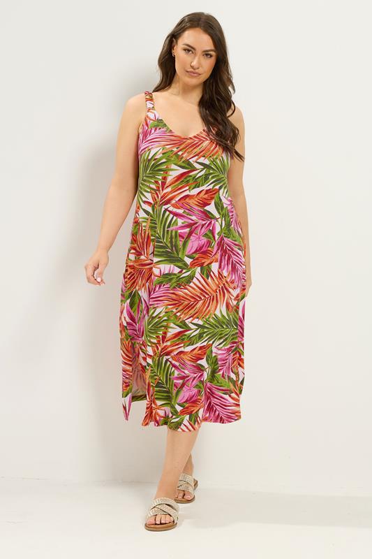  YOURS Curve Pink Sleeveless Maxi Dress
