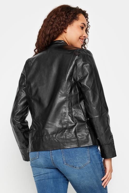 M&Co Black Faux Leather Jacket | M&Co  3