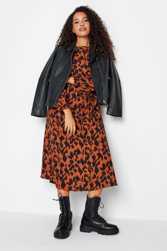 M&Co Brown Leopard Print Smock Dress | M&Co 4