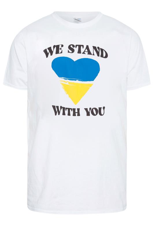 Ukrainian Crisis 100% Donation 'We Stand With You' T-Shirt | BadRhino 3