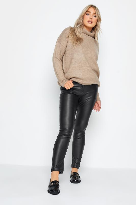 M&Co Black Coated Slim Leg Jeans | M&Co 2