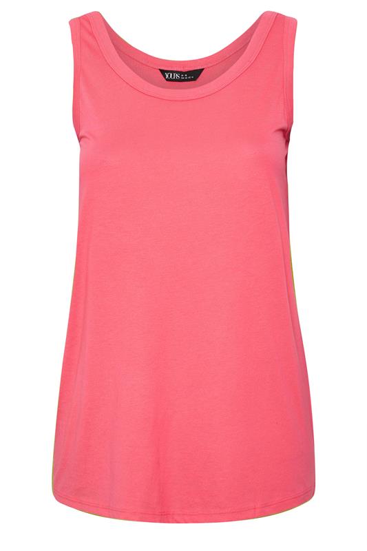 YOURS 3 PACK Plus Size Grey & Green Core Vest Tops | Yours Clothing 9