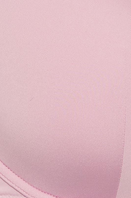 YOURSET 3 PACK Plus Size Purple & Pink Lace Trim Padded T-Shirt Bras | Yours Clothing 12